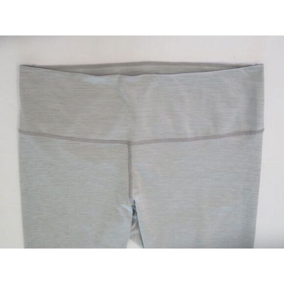 Nike Yoga CU8607 073 Women's Plus Sz 2X Gray Ruched Calf Yoga 7/8 Tights - Picture 3 of 7